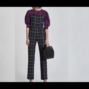 Plaid jumpsuit